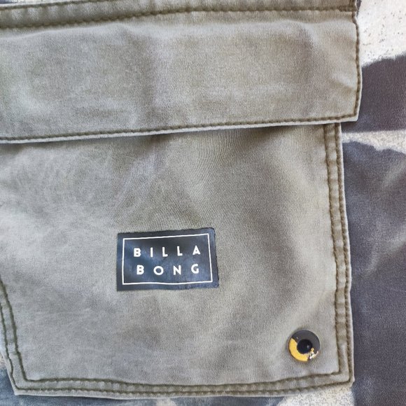 Billabong platinum X Sunday board short floral design men's size 32 - Picture 4 of 5